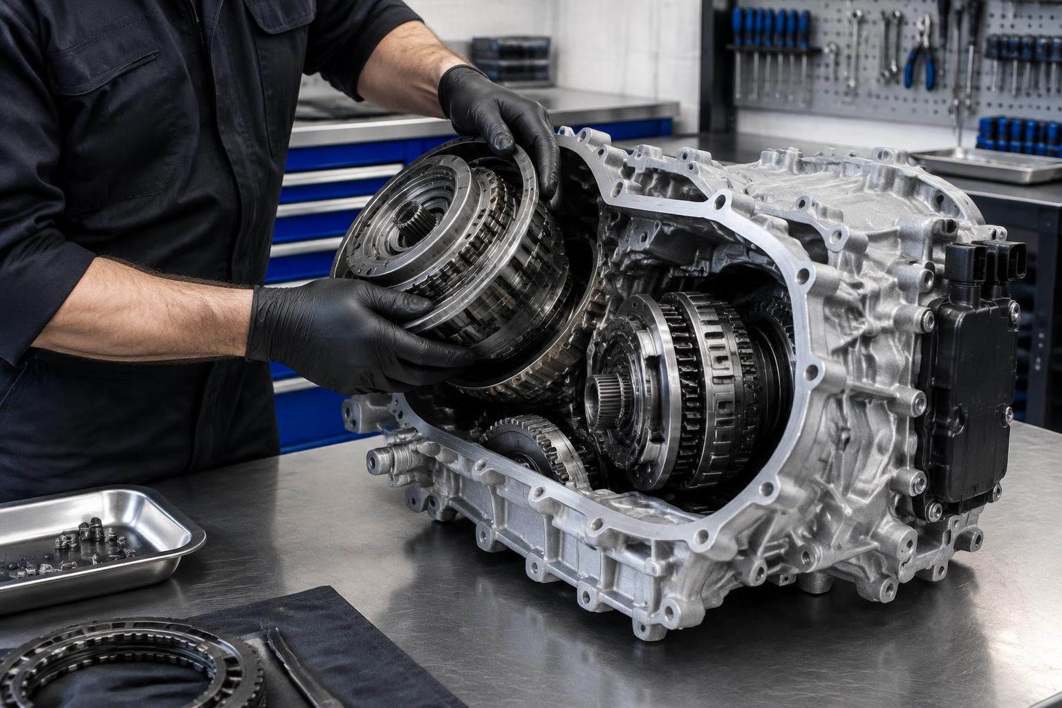 Audi S tronic & Automatic Gearbox Servicing at Jiomty's Auto Centres