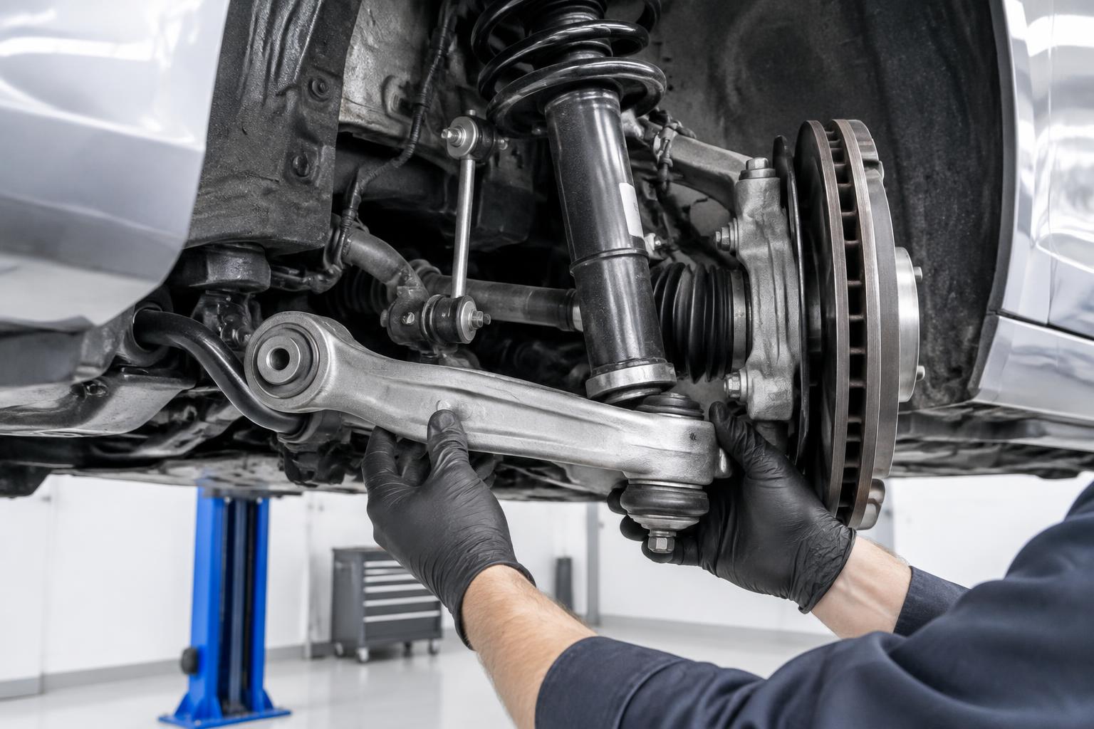 Audi Suspension Arm & Bush Repairs at Jiomty's Auto Centres