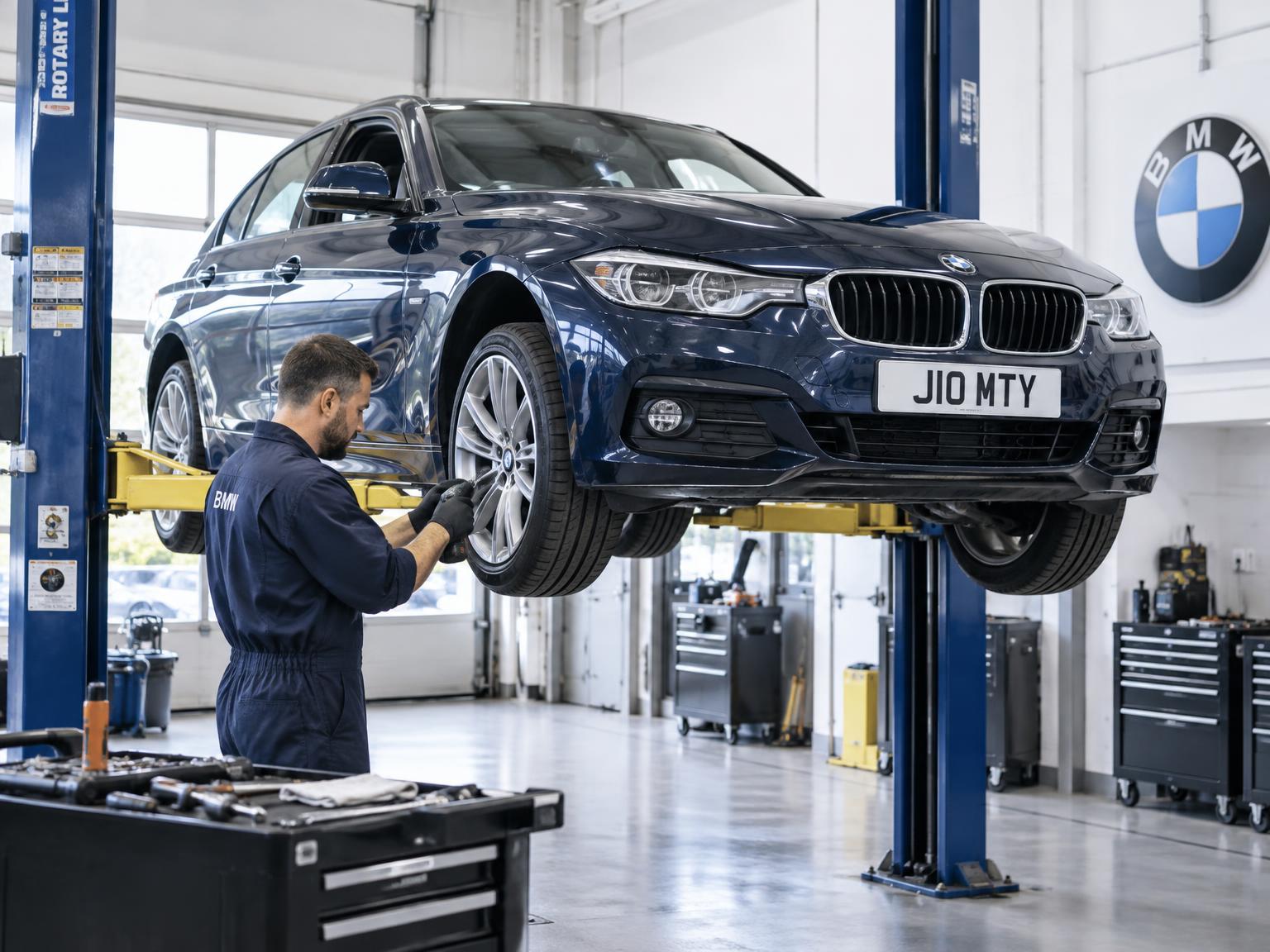 BMW Servicing at Jiomty's Auto Centres