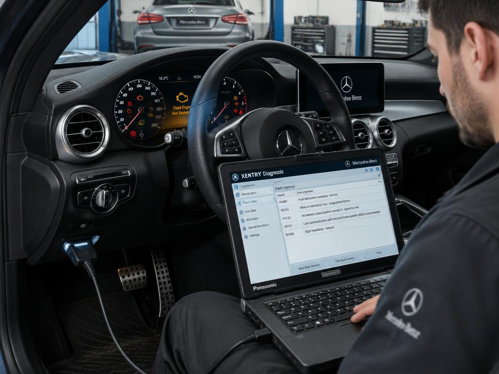 Mercedes Diagnostics & Fault Finding at Jiomty's Auto Centres
