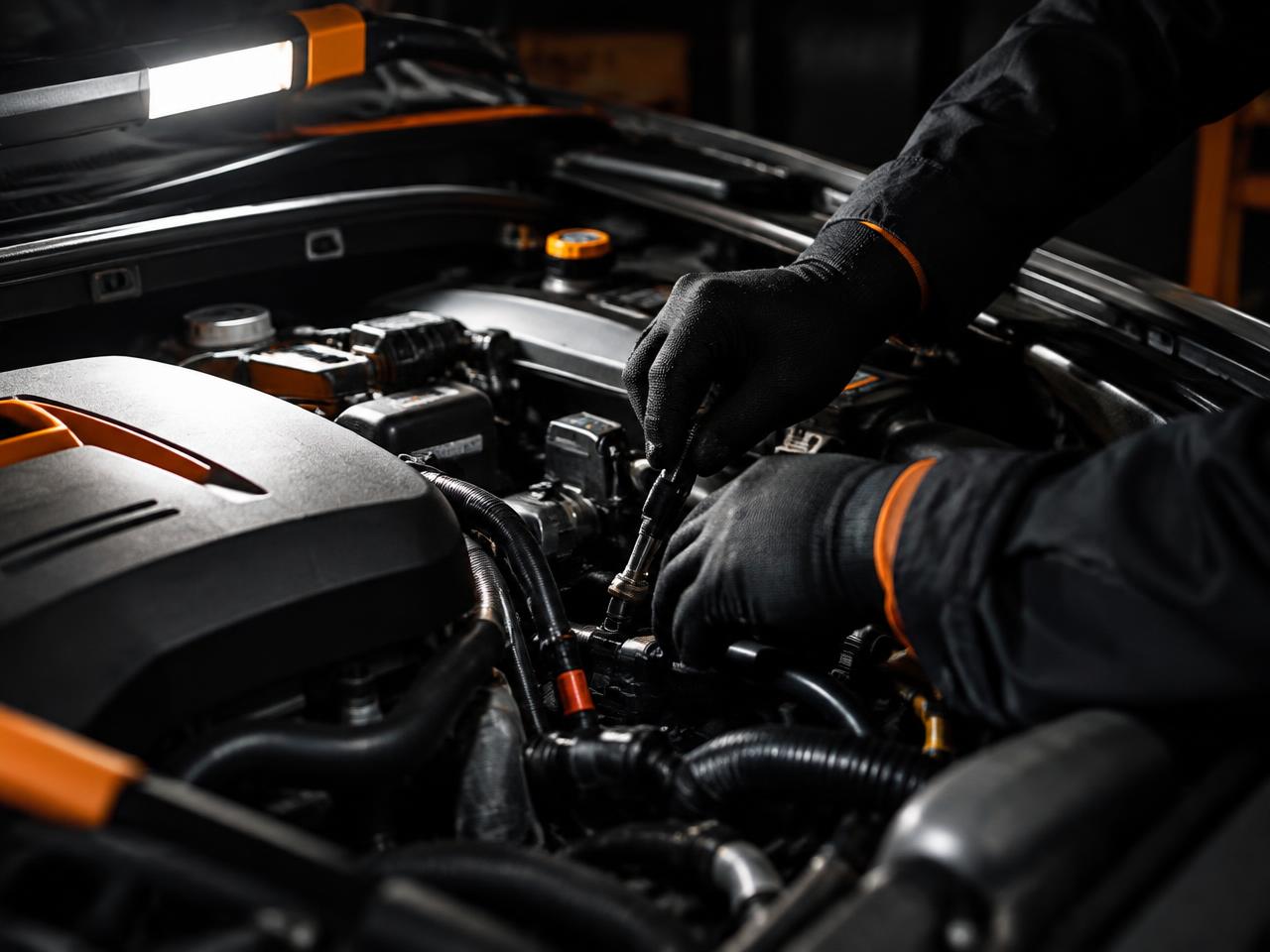 Ignition coils & spark plugs